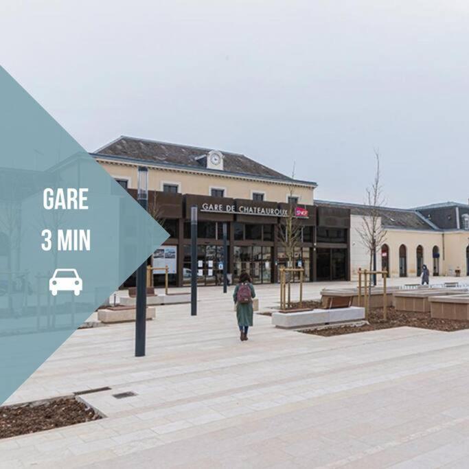 Le Paisible • Garage Privatif • Traversant • Calme Chateauroux Exterior photo
